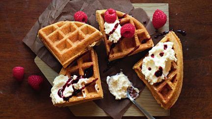 Рецепт Вафель из полбы