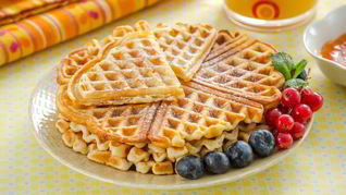 Рецепт Вафель к завтраку