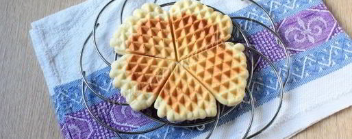 Шаг 8: вафель песочных