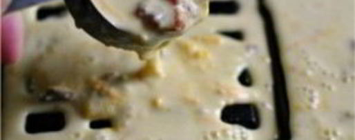 Шаг 9: вафель с беконом