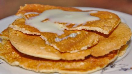 Рецепт Вафель в сковороде