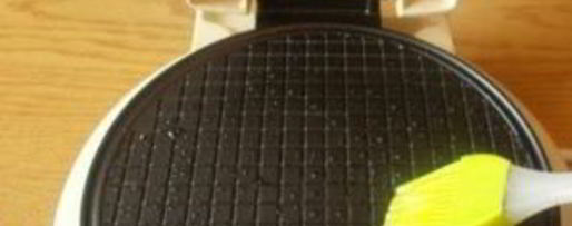 Шаг 2: вафель в вафельнице хрустящие