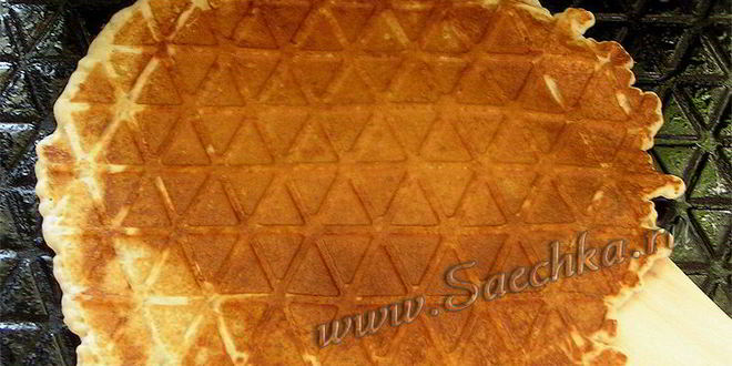 Рецепт вафель в вафельнице