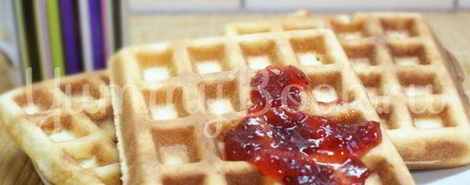 Шаг 7: вафель в электровафельнице