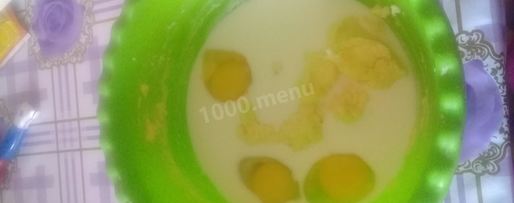 Шаг 1: венских вафель на молоке