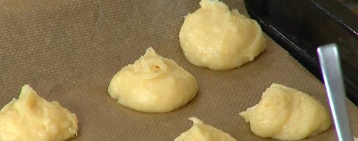 Шаг 5: фисташковых профитролей