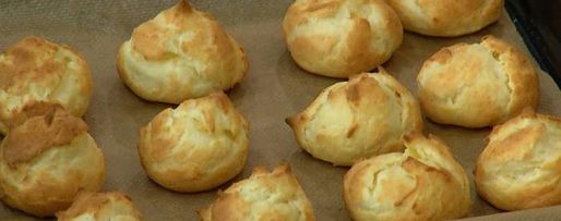 Шаг 6: фисташковых профитролей