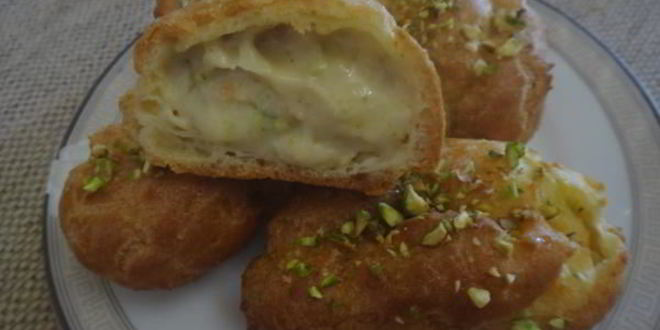 Рецепт фисташковых эклеров