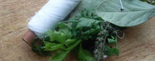 Шаг 11: консоме с профитролями