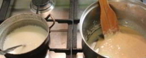 Шаг 1: крема для эклеров масляный