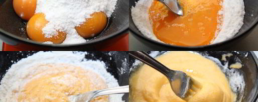 Шаг 6: круглых эклеров с заварным кремом