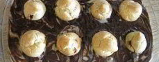 Шаг 12: ореховых пирожных с профитролями