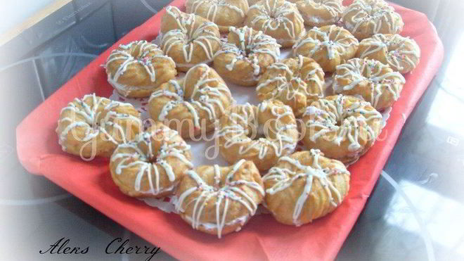 Рецепт Пирожного Эклеры с творожно-йогуртным кремом