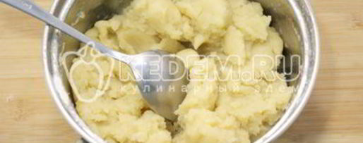 Шаг 3: профитролей с икрой и творожной начинкой