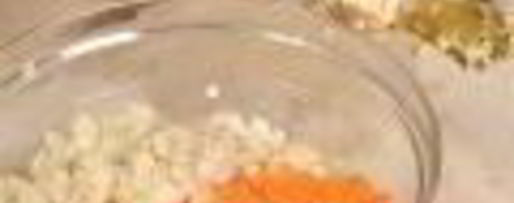 Шаг 4: профитролей с картофельным салатом