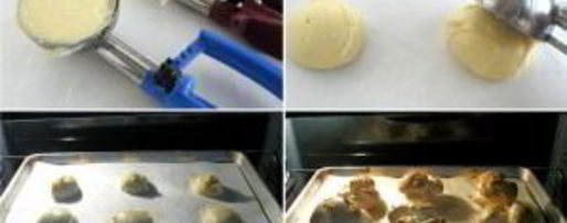 Шаг 1: профитролей с крабовой начинкой