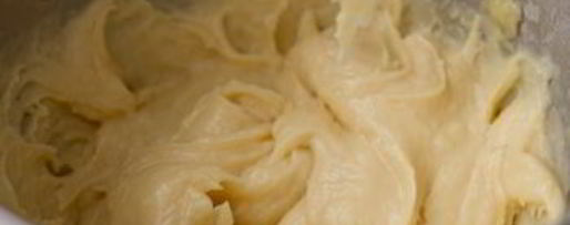 Шаг 7: профитролей с кракелюром и лососевым муссом