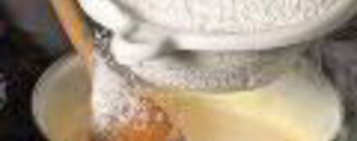 Шаг 1: профитролей с кремом из лосося