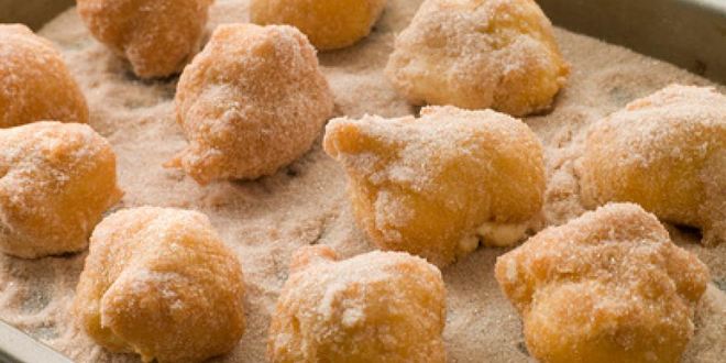 Рецепт профитролей с лимоном и ванилью