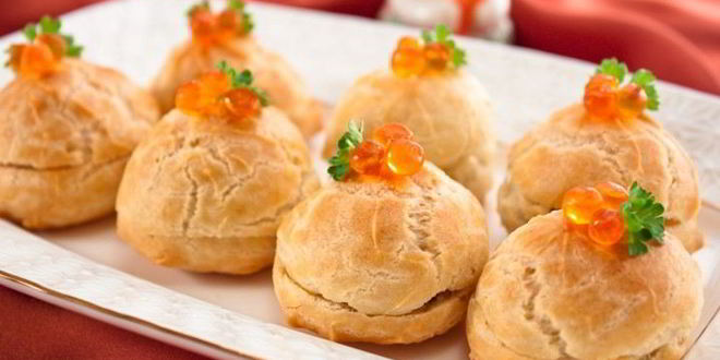 Рецепт профитролей с начинкой