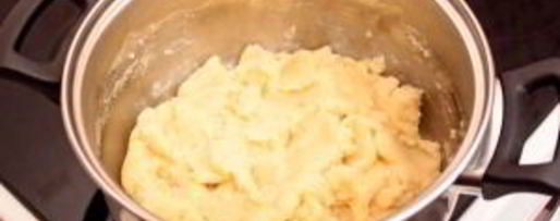 Шаг 1: профитролей с начинкой