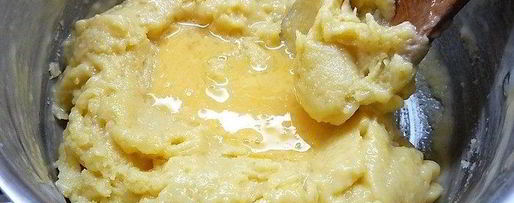 Шаг 3: профитролей с пармезаном и муссом из крабового мяса