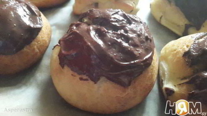 Рецепт Профитролей с разным кремом