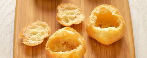 Шаг 3: профитролей с семгой и сливочным сыром