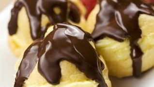 Рецепт Профитролей с ванильным кремом