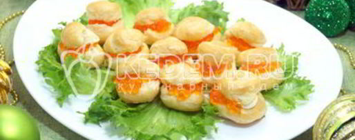 Шаг 13: профитролей царских