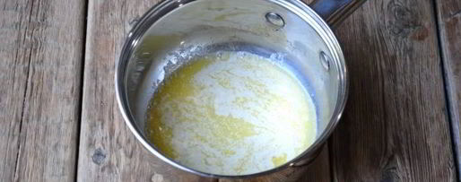 Шаг 2: шоколадной глазури для эклеров