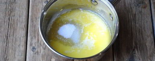 Шаг 3: шоколадной глазури для эклеров