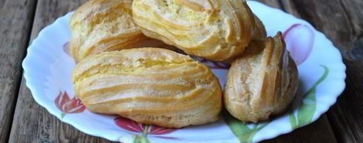 Шаг 7: шоколадной глазури для эклеров