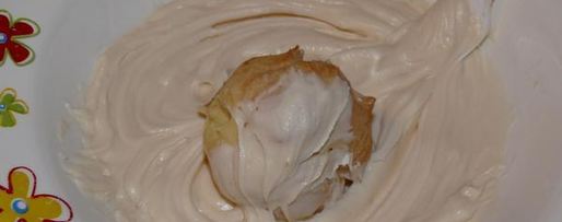 Шаг 5: торта башня из профитролей