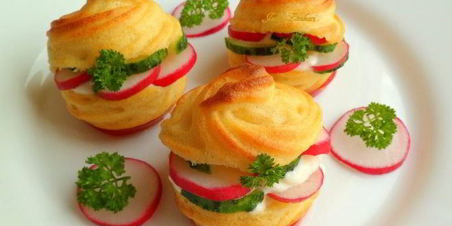 Рецепт эклеров из картофеля