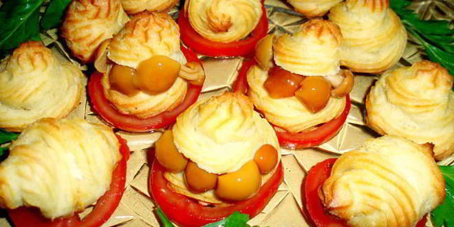 Рецепт эклеров из картофеля