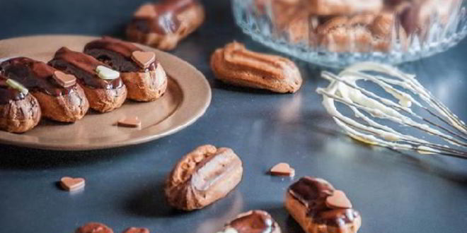 Рецепт эклеров на заварном тесте с какао