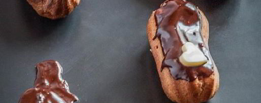 Шаг 11: эклеров на заварном тесте с какао