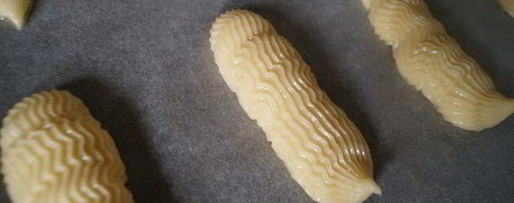 Шаг 5: эклеров с крабовой начинкой