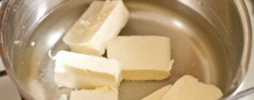 Шаг 2: эклеров с креветочным кремом и тартаром из хурмы