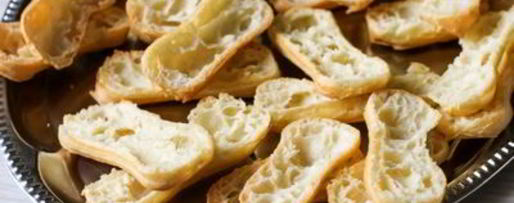 Шаг 16: эклеров с креветочным кремом и тартаром из хурмы