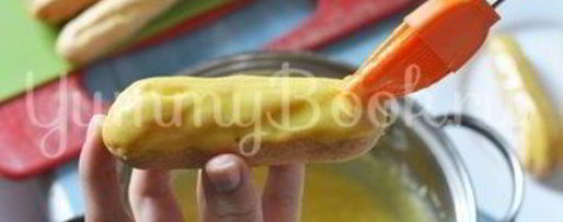 Шаг 17: эклеров с лимонным кремом