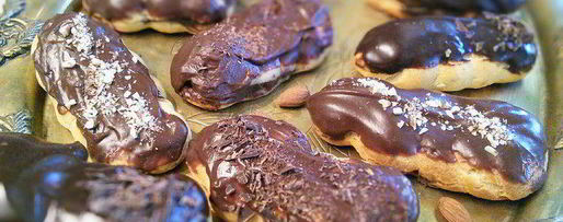 Шаг 12: эклеров с шоколадным кремом патисьер