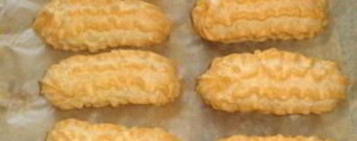 Шаг 4: эклеров с творожным кремом