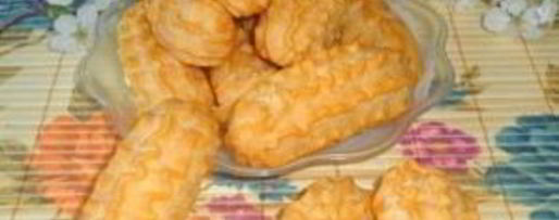 Шаг 8: эклеров с творожным кремом