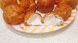 Рецепт Эклеров с заварным белковым кремом