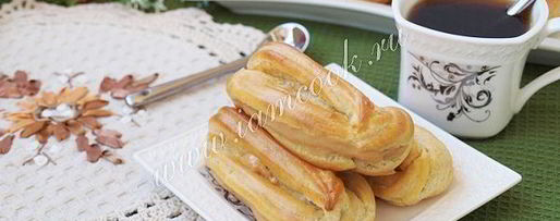 Шаг 10: эклеров со сгущенкой