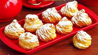 Рецепт Эклеров со сливочно-сметанным кремом