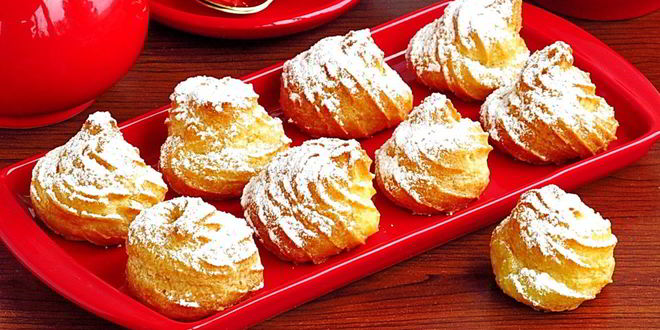 Рецепт эклеров со сливочно-сметанным кремом