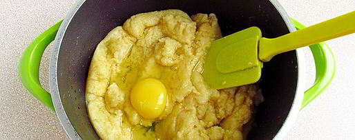 Шаг 3: эклеров со сливочно-сметанным кремом